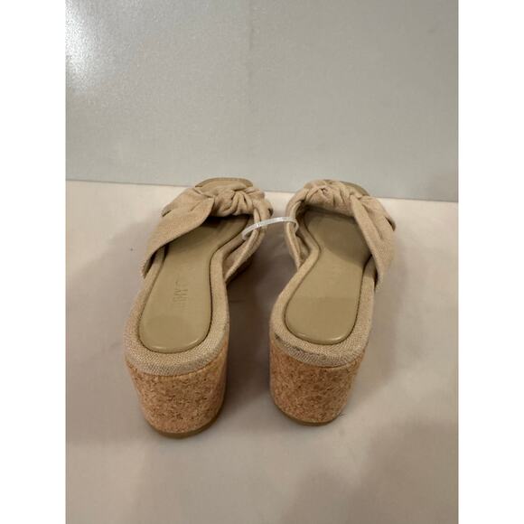 Jimmy Choo Avenue Ballet Pink Wedge Sandal - Size 8 - Picture 7 of 11